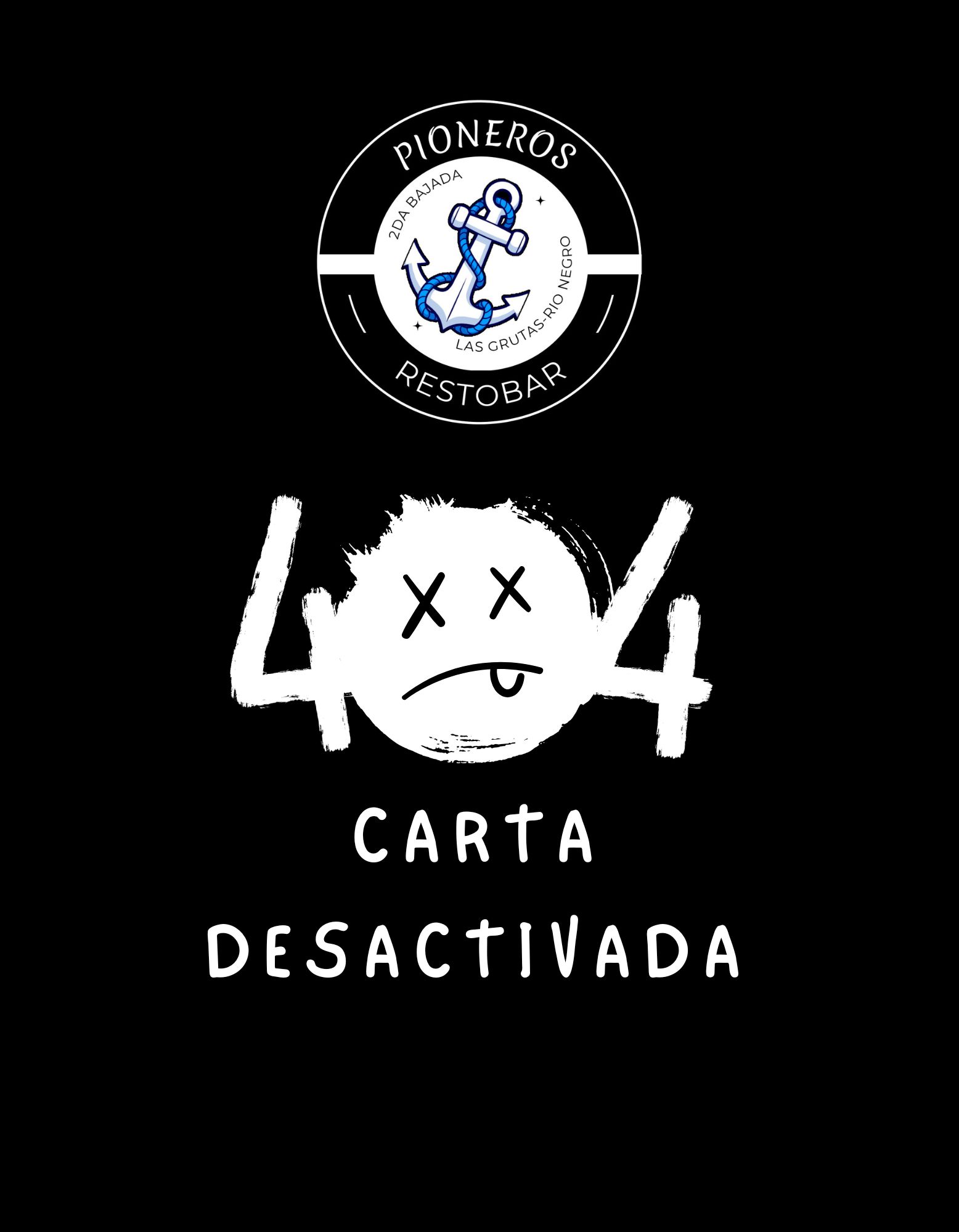 Error 404 - No encontrado